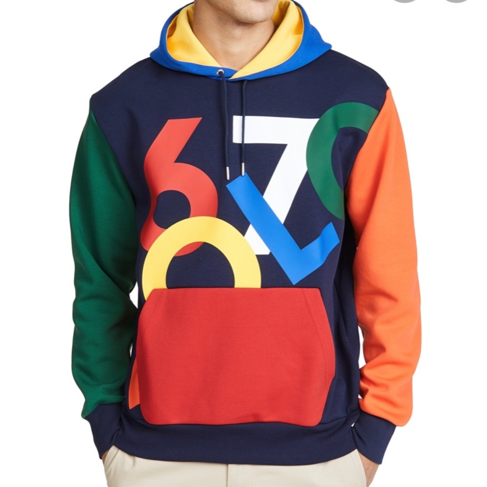 Polo Ralph Lauren 1967 color block hoodie